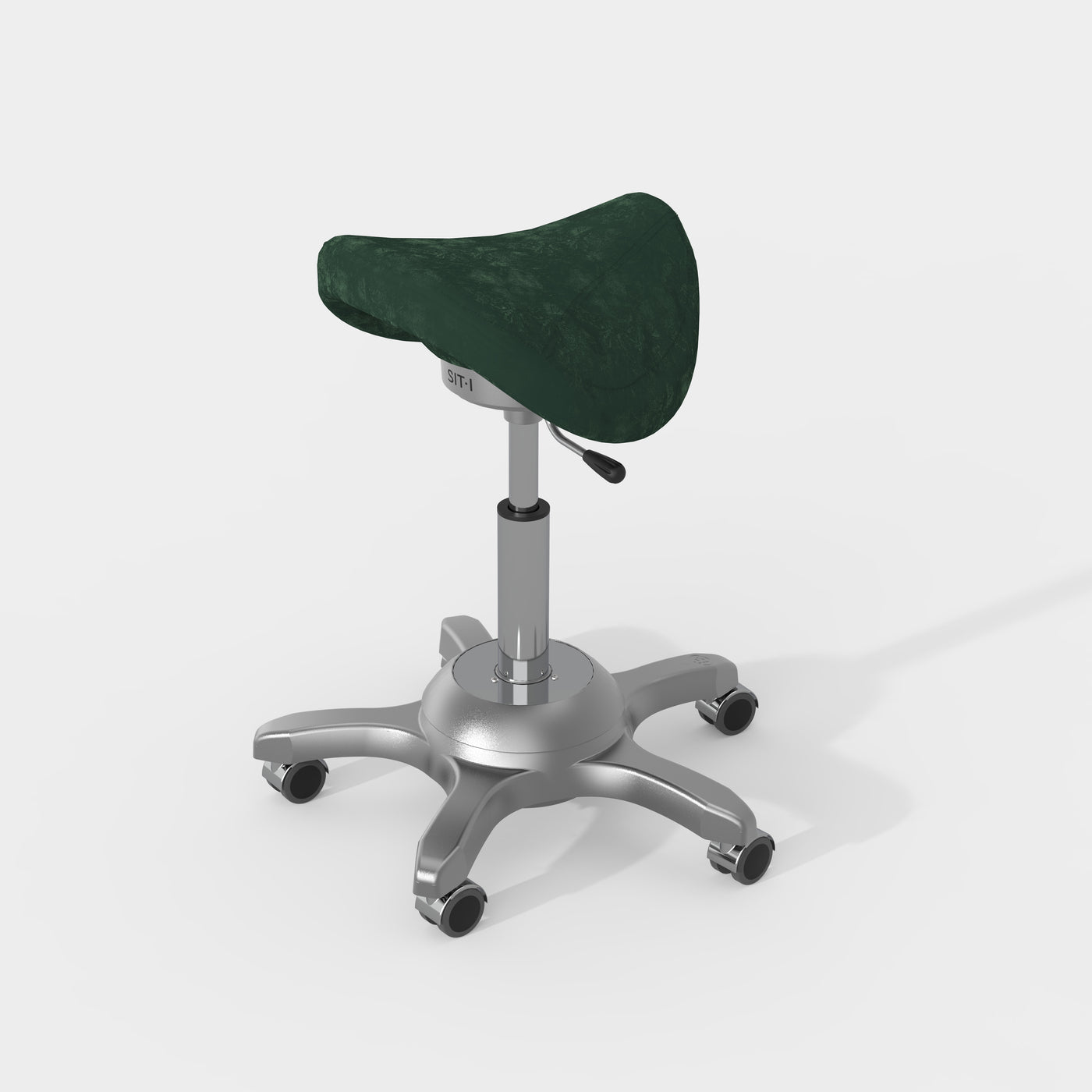 Sit-i Athlete Pro zadelkruk in teal, achteraanzicht