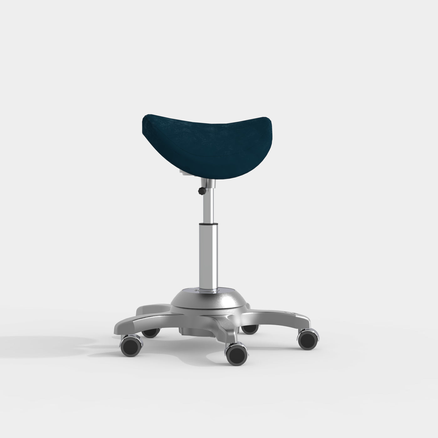 Sit-i Opus zadelkruk in indigo, zijaanzicht